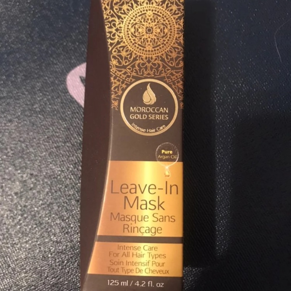 Moroccan Gold Series leave-in Mask